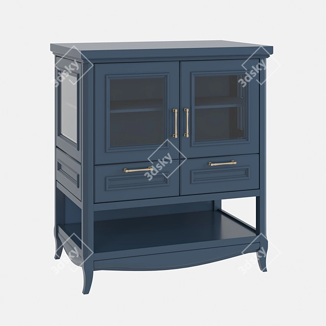 Vintage Charm: Madlen Sideboard in Ruta & Estella 3D model image 3