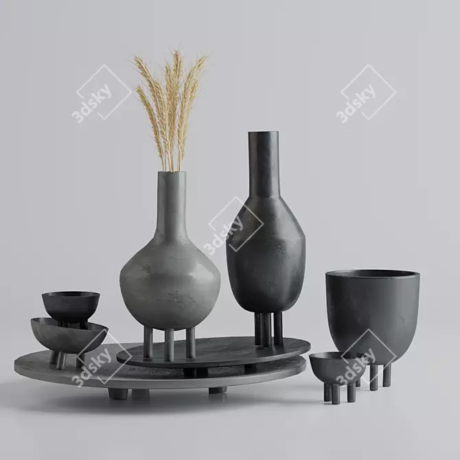 101 CPH_SET: Versatile and Stylish Home Essentials 3D model image 1