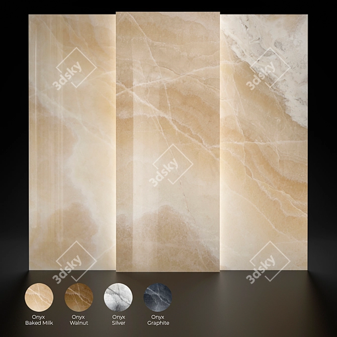 Onyx Interior Panels | Elegant Collection 3D model image 1