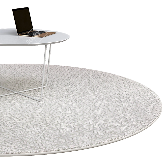 Elegant Circle Rugs | No. 117 3D model image 2