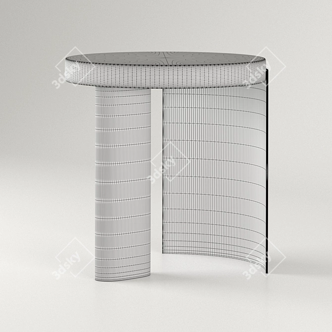 Cassina: Stylish Bedside Table 3D model image 5