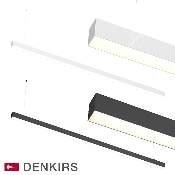 Denkirs DK9153 and DK9154 Pendant Lights 3D model image 1