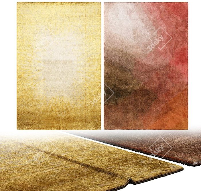 Elegant Interior Rugs 3D model image 2