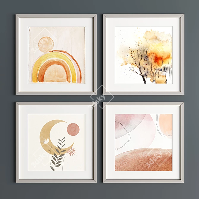 Modern Art Frame Collection 

47 Frame Material Options
50x50cm Size, 3Dmax & Corona File 
Exported in 3D model image 2