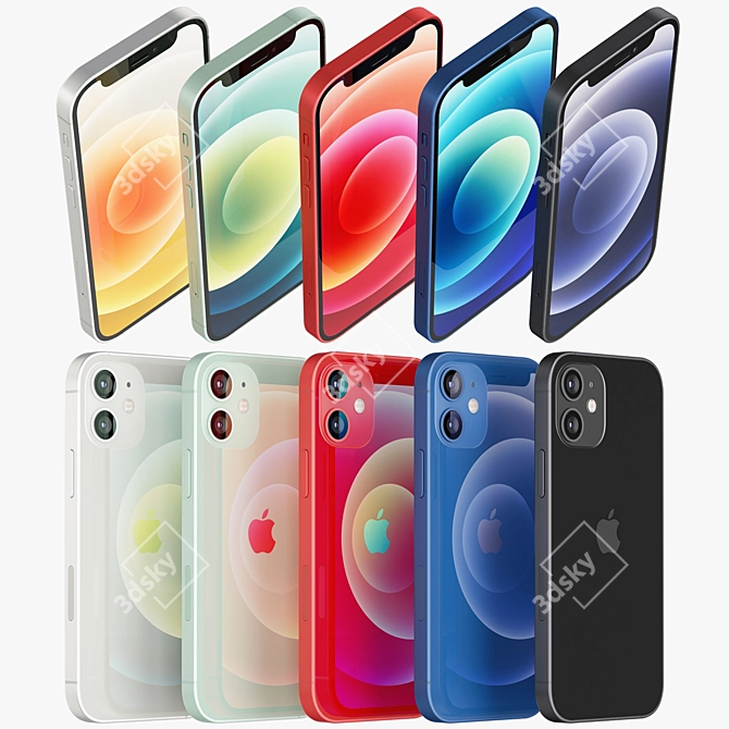 Ultimate iPhone 12 mini Collection 3D model image 3