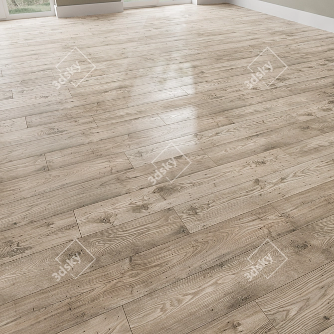 Chestnut Rushmore Laminate Flooring 3D model image 2