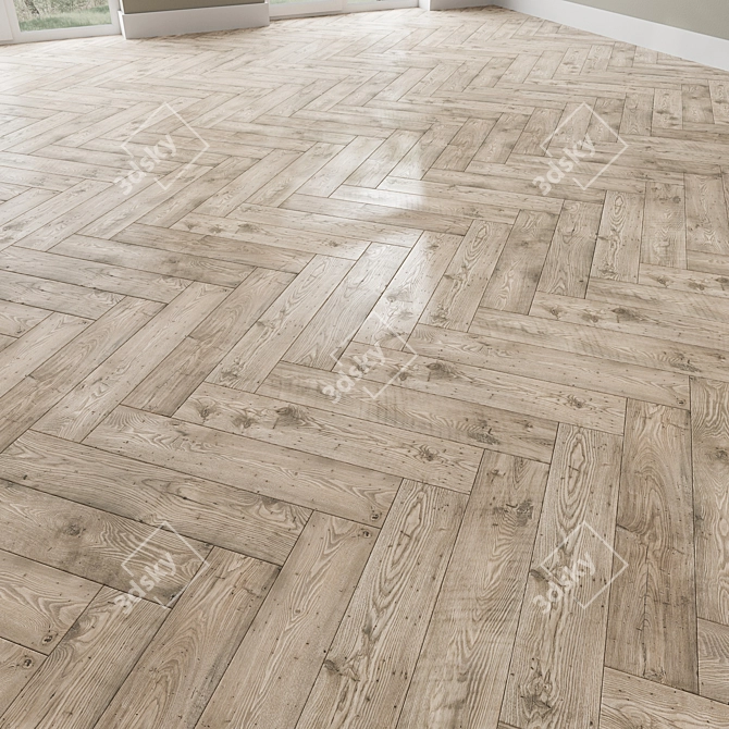 Chestnut Rushmore Laminate Flooring 3D model image 4