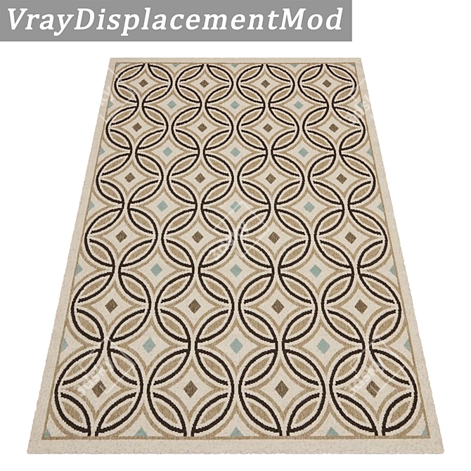 High-Quality Carpet Set | 3D Textured Rugs for VRay & Corona 3D model image 3