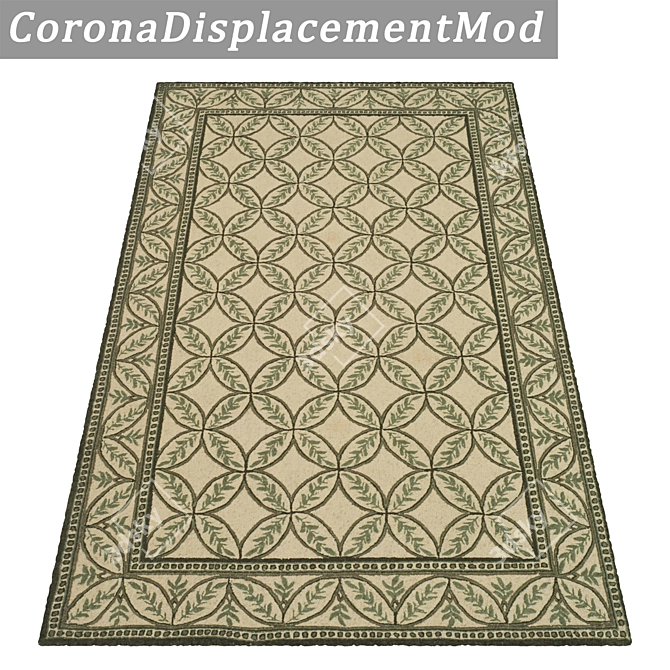 High-Quality Carpet Set | 3D Textured Rugs for VRay & Corona 3D model image 4