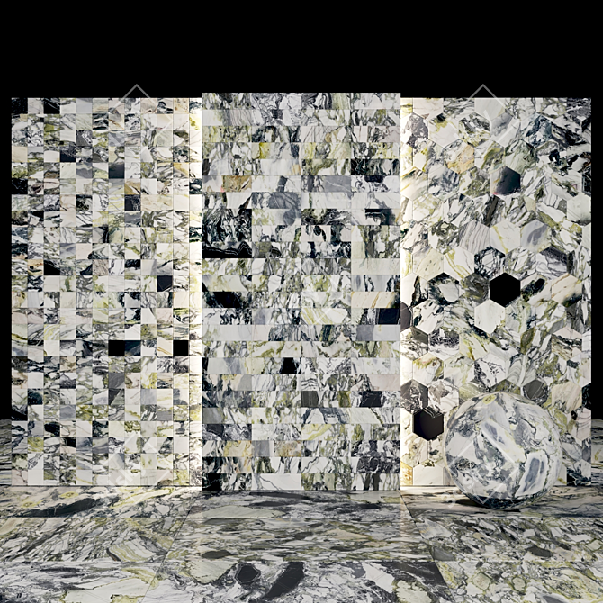 Ice Connect Marble Slabs & Tiles 3D model image 4