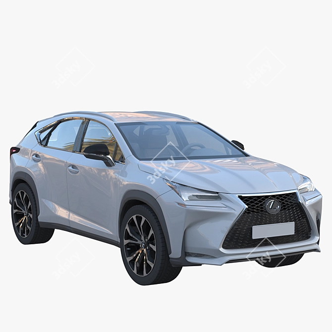 2015 Lexus NX: Luxurious and Powerful 3D model image 1