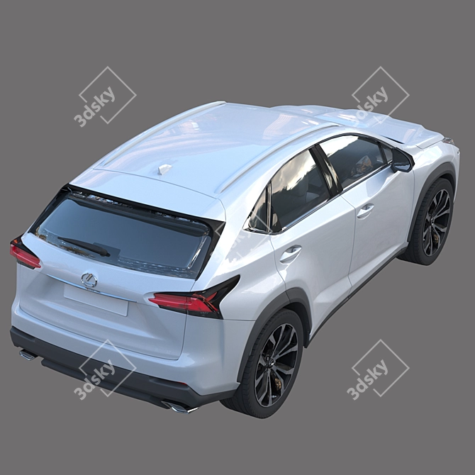 2015 Lexus NX: Luxurious and Powerful 3D model image 3