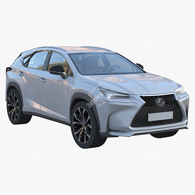 2015 Lexus NX: Luxurious and Powerful 3D model image 6