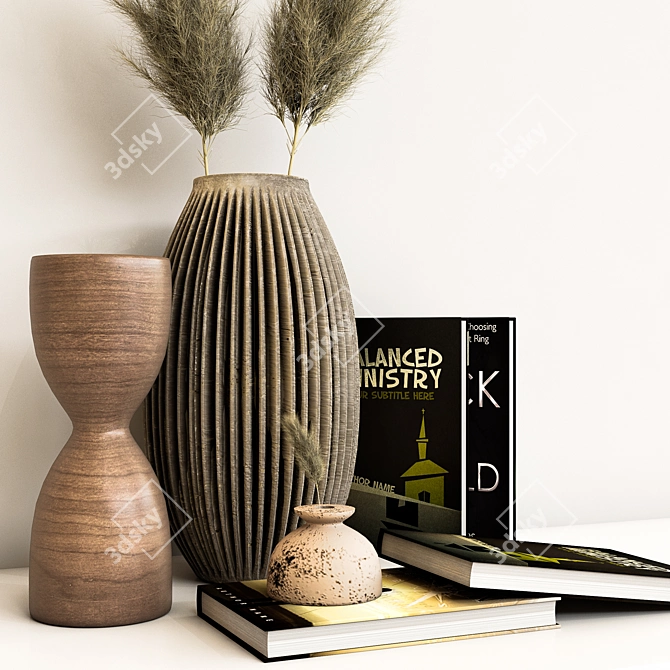 Elegant Decor Set: Stunningly-Designed and Versatile 3D model image 2