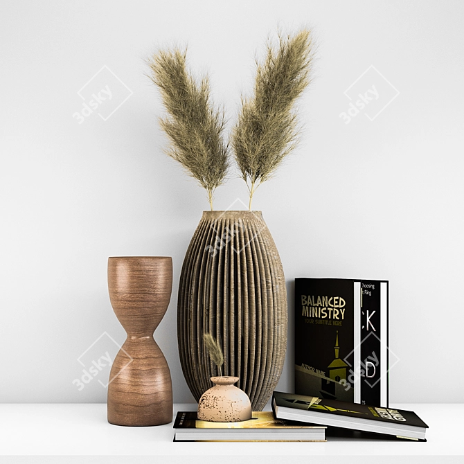 Elegant Decor Set: Stunningly-Designed and Versatile 3D model image 4