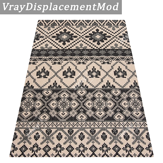 Luxury Carpet Set for High-Quality Renders 3D model image 3