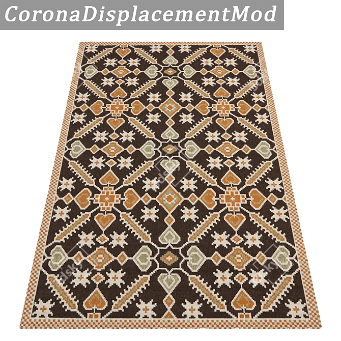 Luxury Carpet Set for High-Quality Renders 3D model image 4