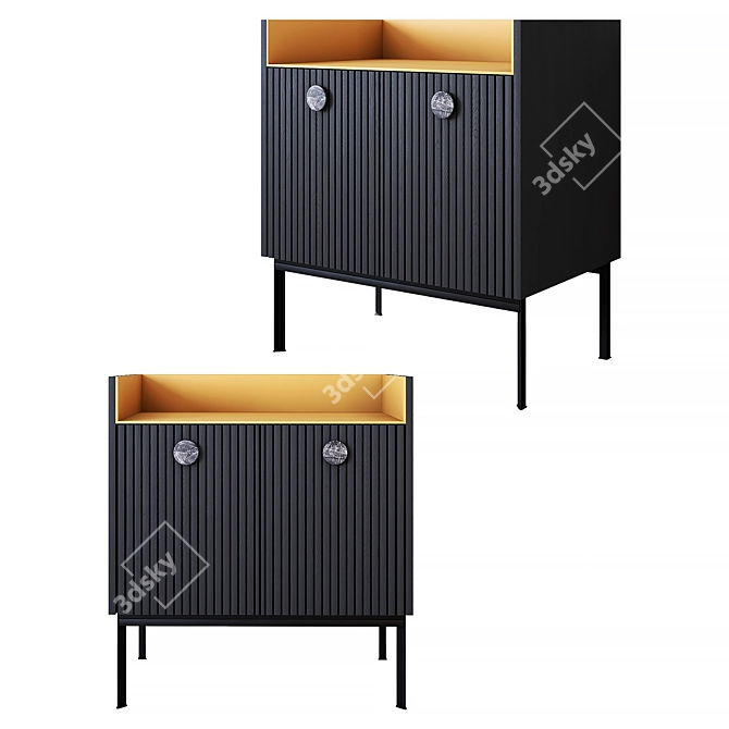 Modern Look Buffet & Sideboard Sets 3D model image 2