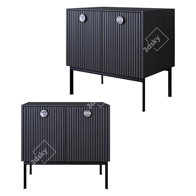 Modern Look Buffet & Sideboard Sets 3D model image 4