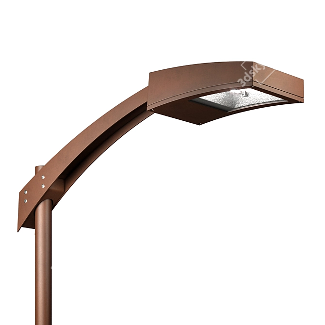 SQUADRA Street Luminaire - Innovative Lighting Solution 3D model image 6