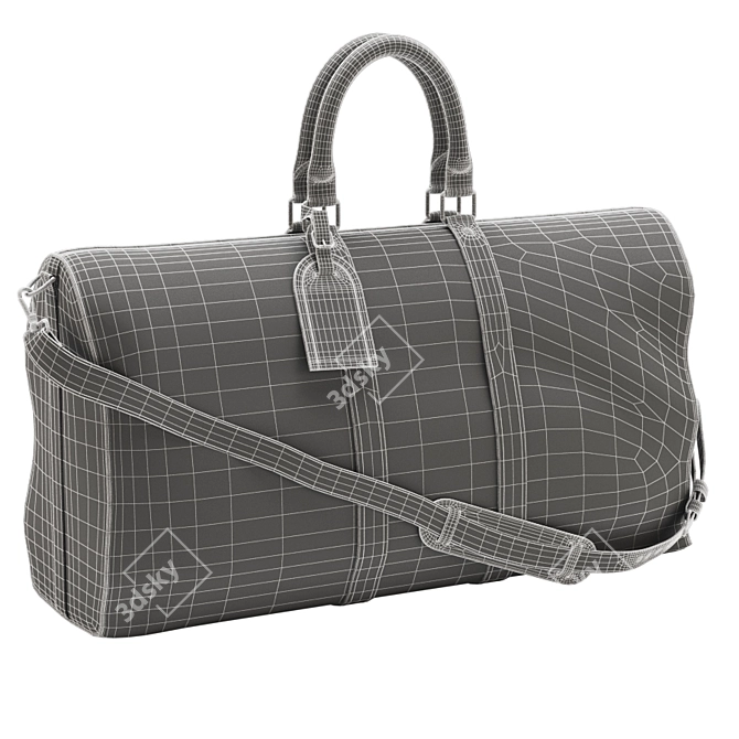 Louis Vuitton Monogram Duffle Bag 3D model image 2