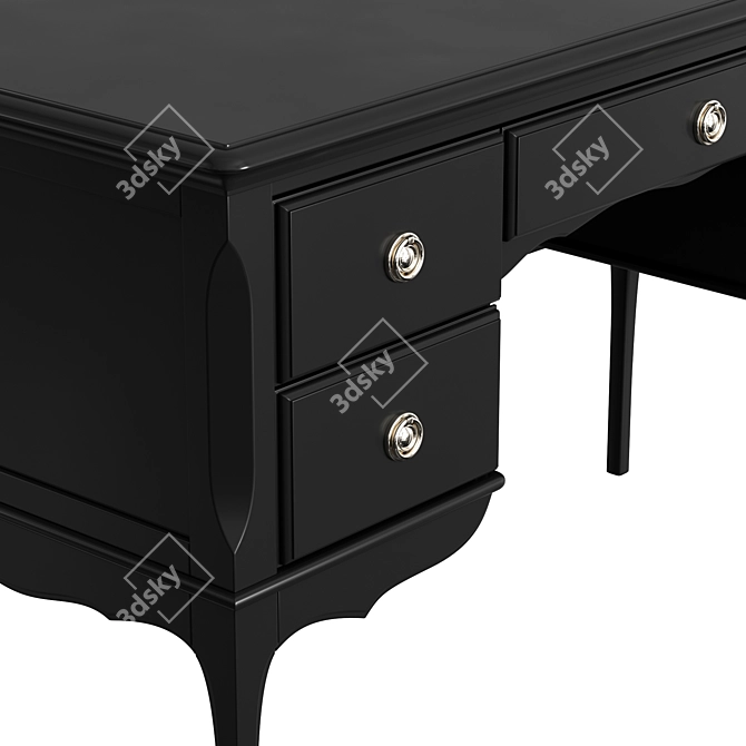 Venice Writing Desk by Dantone Home 3D model image 2