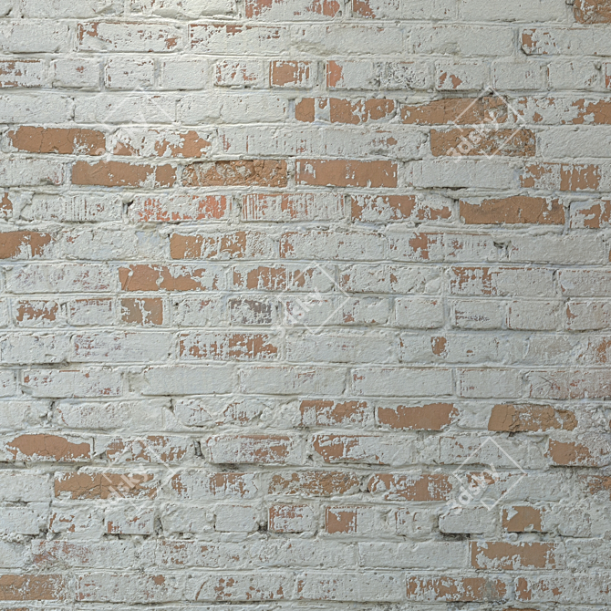 Seamless Brick Texture Kit 3D model image 3