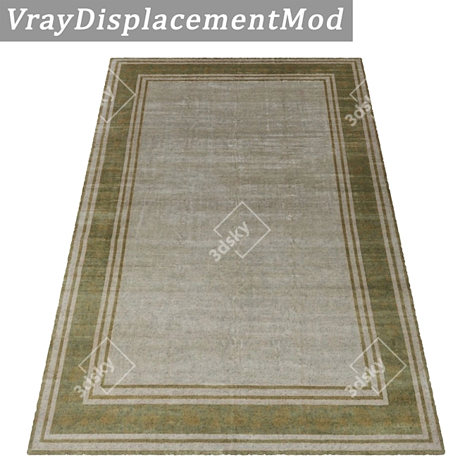Title: Versatile Set of Premium Carpets 3D model image 3