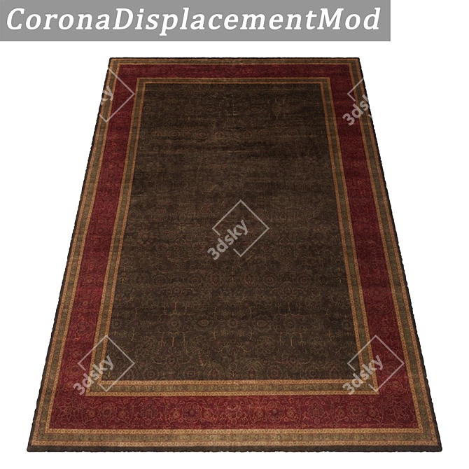 Title: Versatile Set of Premium Carpets 3D model image 4