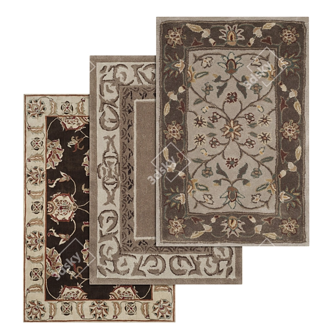 Luxury Carpets Collection 3D model image 1