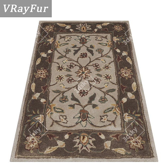 Luxury Carpets Collection 3D model image 2