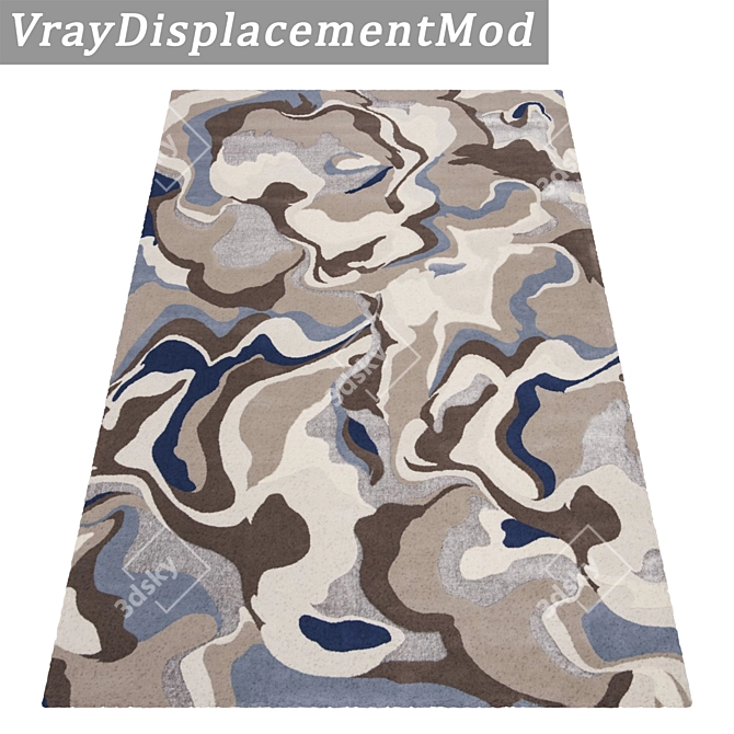 Luxury Carpets Set 3D model image 3