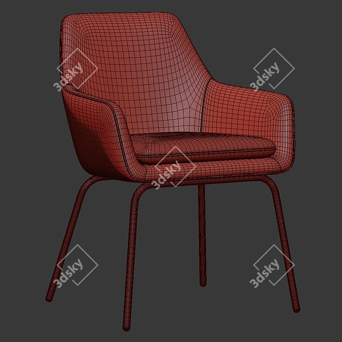 Elevate Your Mood with our Chair 3D model image 4