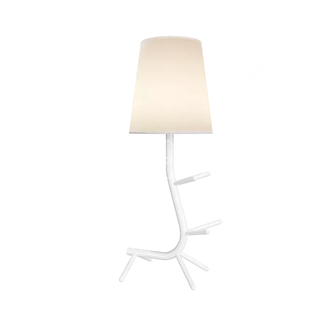 Mantra CENTIPEDE 7250-7253 Floor Lamp: Modern Metal Design, E27 Socket, Fabric Shade 3D model image 2