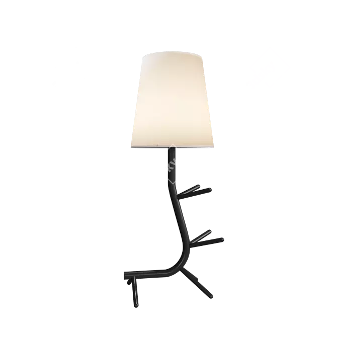 Mantra CENTIPEDE 7250-7253 Floor Lamp: Modern Metal Design, E27 Socket, Fabric Shade 3D model image 3