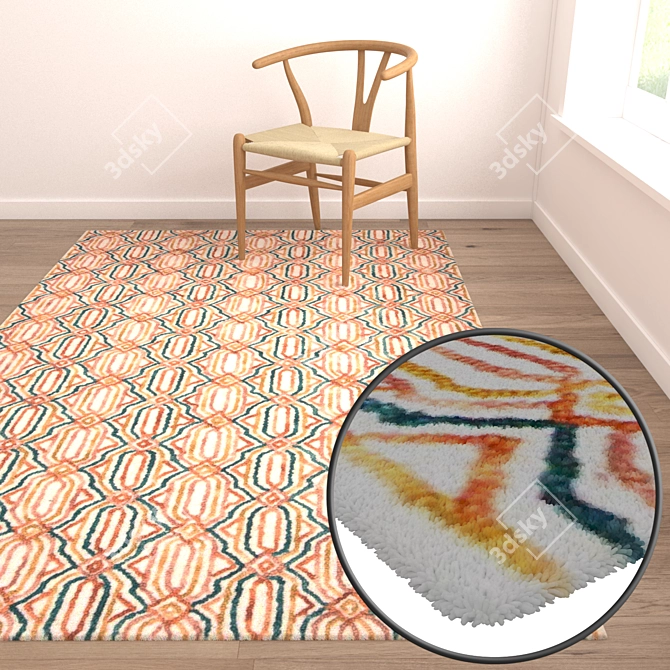 Luxury Carpet Collection 3D model image 5