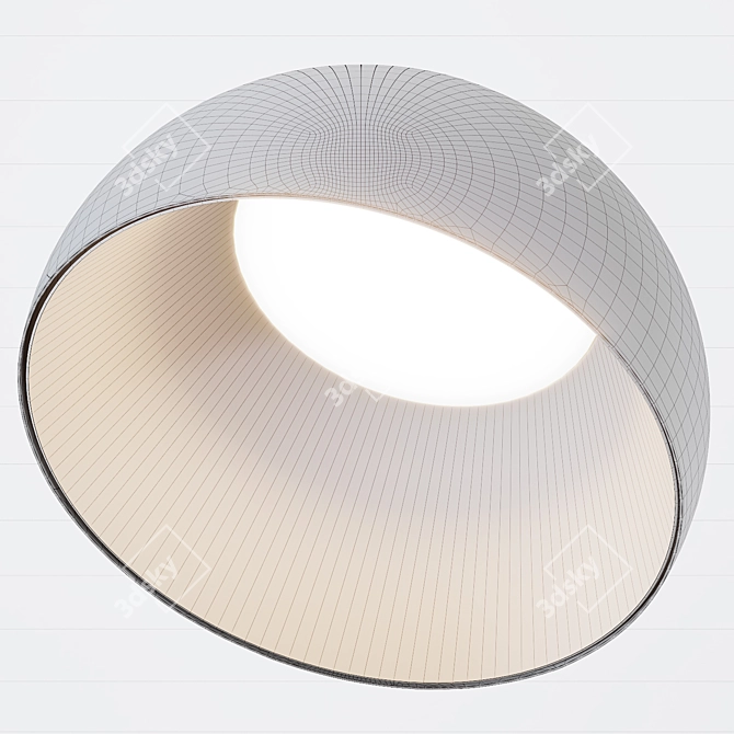 Vibia Duo 4880: Sleek Ceiling Lamp 3D model image 4