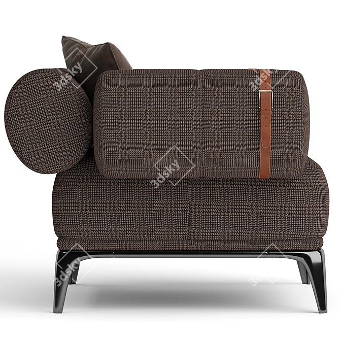 Gianfranco Ferre Phoenix Armchair 3D model image 3