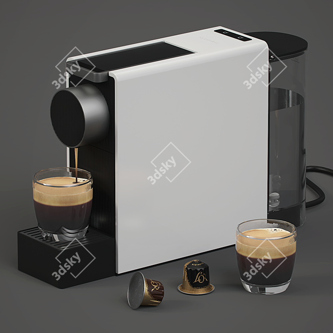 Xiaomi SCISHARE Mini Capsule Coffee Machine 3D model image 1