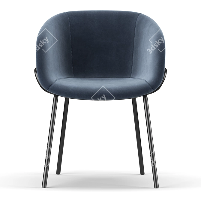 Elegant Feston Chair 3D model image 3