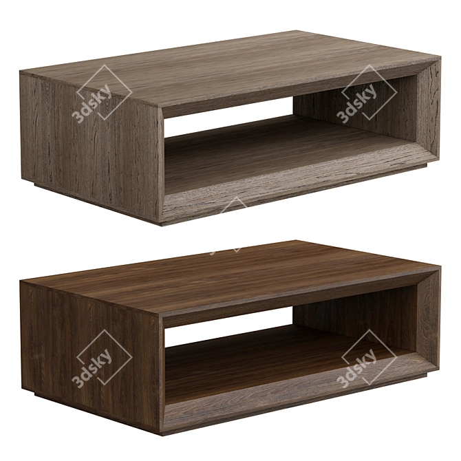 Sleek Arles Coffee Table: Modern Elegance 3D model image 1