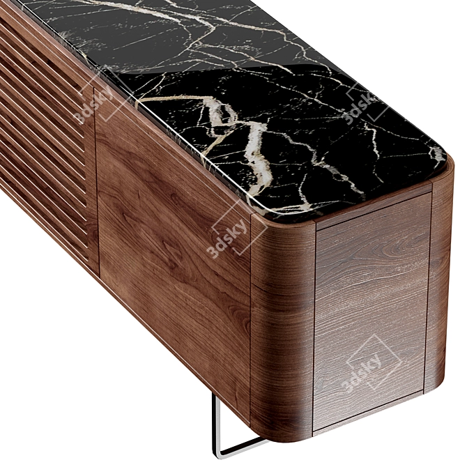 Contemporary Elegance: Adara Sideboard 3D model image 3