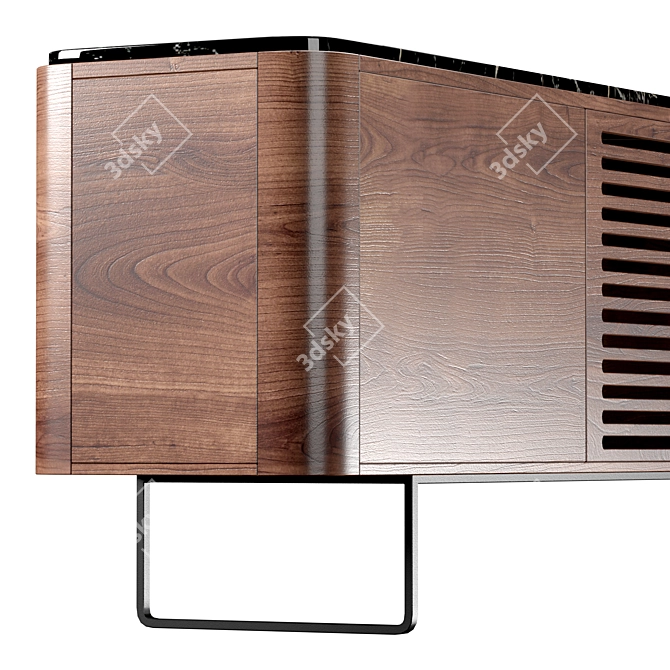 Contemporary Elegance: Adara Sideboard 3D model image 4