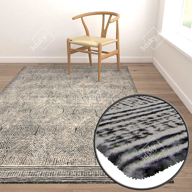 Luxury Collection: High-Quality Carpets 3D model image 5