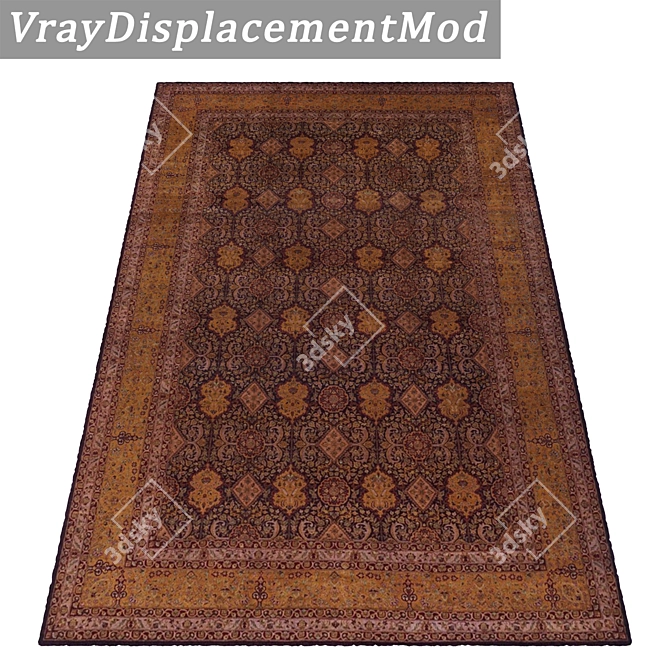 Luxury Carpet Set 2199 3D model image 3