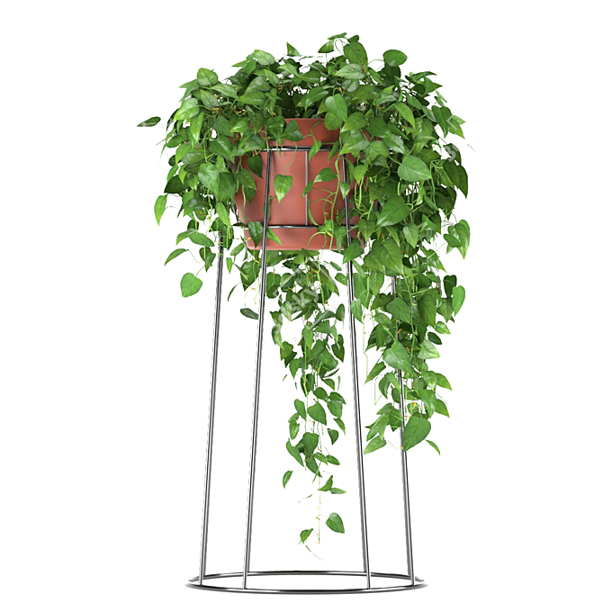 Elegant Ivy Stand 3D model image 1