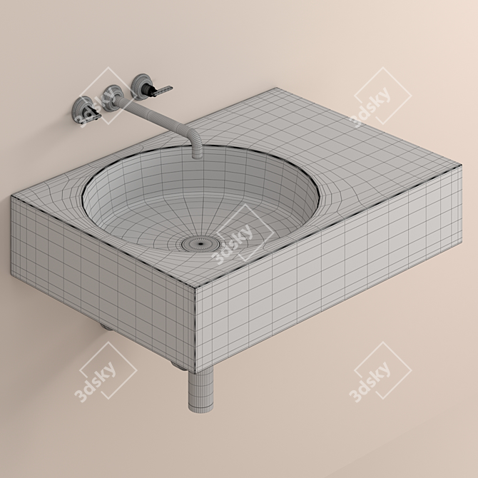 Omni NEO 700 Modern Vanity 3D model image 2