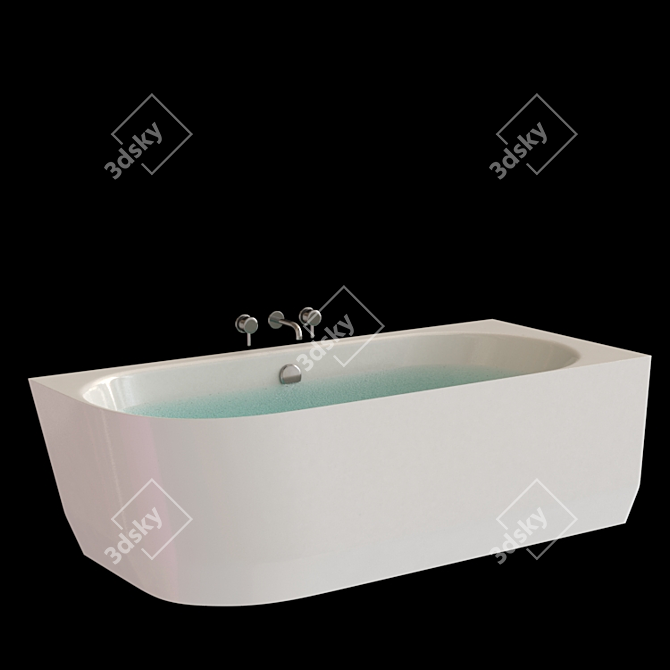 Luxury Bath Laufen Set: Stunning Designs & High-Quality Fixtures 3D model image 2