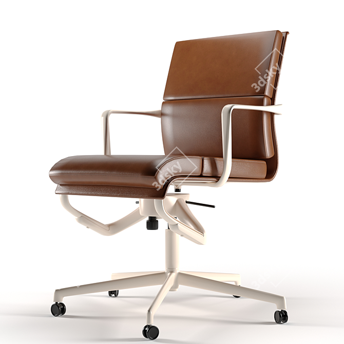  ErgoFlex 52 - Height-Adjustable Swivel Chair 3D model image 2