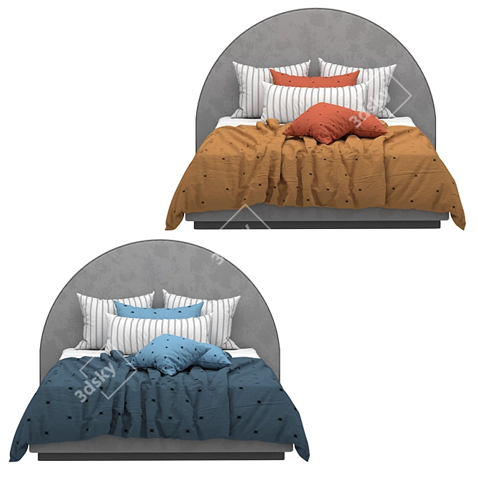 Archive Bed Collection 3D model image 2